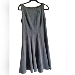 Ralph Lauren Charcoal Gray Dress